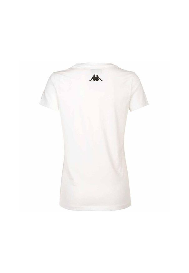 Damski jersey Kappa Brizza. Kolor: biały. Materiał: jersey. Sport: piłka nożna