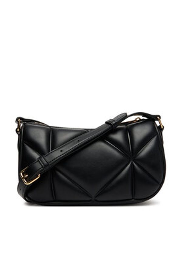 Love Moschino - LOVE MOSCHINO Torebka JC4083PP1NLC0000 Czarny. Kolor: czarny. Materiał: skórzane