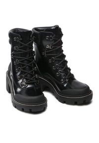 Tory Burch Botki Lug Sole Hiker Ankle Boot 85304 Czarny. Kolor: czarny. Materiał: skóra