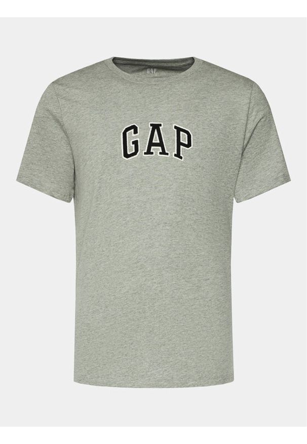 GAP - Gap T-Shirt 570044-01 Szary Regular Fit. Kolor: szary. Materiał: bawełna