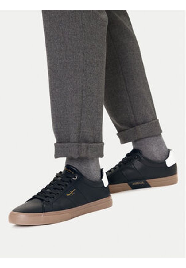 Pepe Jeans Tenisówki Kenton Base PMS300003 Czarny. Kolor: czarny. Materiał: skóra
