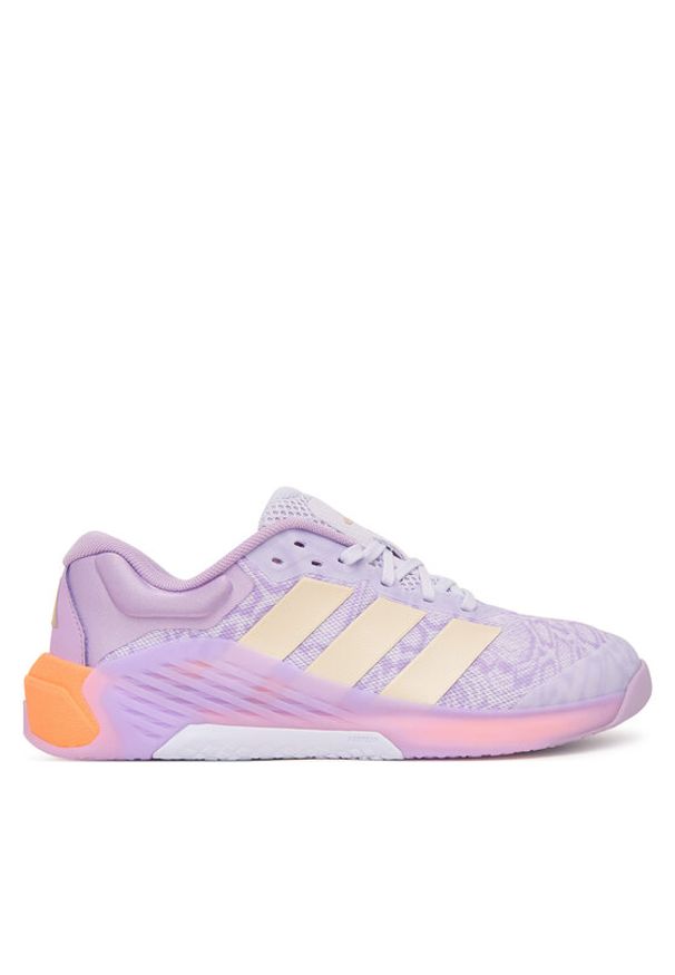 Adidas - adidas Buty na siłownię Dropset 4 Training Shoes KH8613 Fioletowy. Kolor: fioletowy. Materiał: materiał. Sport: fitness