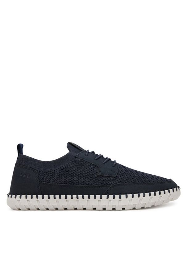 Rieker Sneakersy B2953-14 Granatowy. Kolor: niebieski. Materiał: materiał