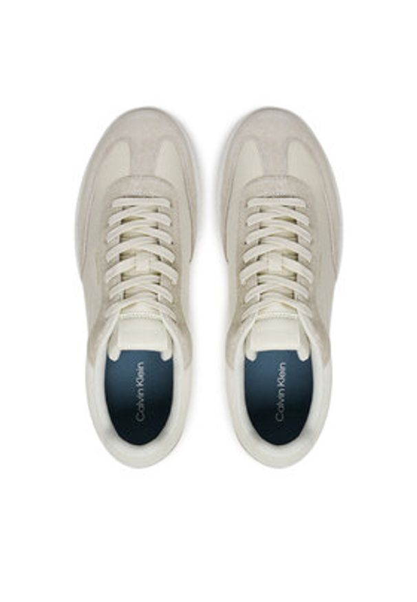Calvin Klein Sneakersy HM0HM01789 Beżowy. Kolor: beżowy. Materiał: materiał