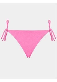 Calvin Klein Swimwear Dół od bikini KW0KW02398 Różowy. Kolor: różowy. Materiał: syntetyk #2