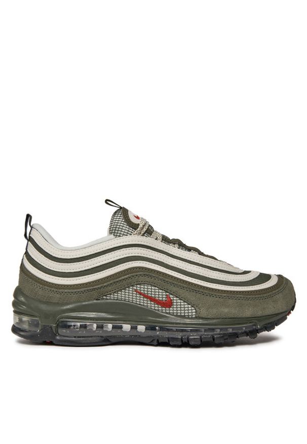 Nike Sneakersy Air Max 97 SeFB9619 001 Zielony. Kolor: zielony. Materiał: zamsz, skóra. Model: Nike Air Max