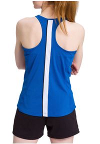 ERIMA - Tank top damski Erima Squad. Kolor: czarny, wielokolorowy, niebieski. Sport: joga i pilates, tenis, fitness