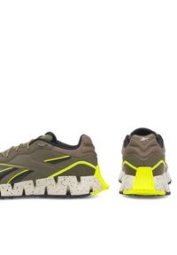 Reebok Buty do biegania Zig Dynamica 4 Adventure 100074700 Khaki. Kolor: brązowy. Materiał: mesh, materiał #8