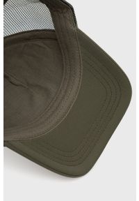 Roxy czapka kolor zielony z nadrukiem. Kolor: zielony. Wzór: nadruk #3