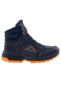 Buty młodzieżowe Kappa Grane T 260904T-6744 - granatowe. Zapięcie: sznurówki. Kolor: niebieski. Materiał: syntetyk, materiał, futro. Szerokość cholewki: normalna #1