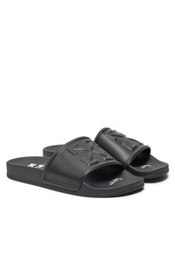 OFF-WHITE - Off-White Klapki OWIC006S22MAT0011000 Czarny. Kolor: czarny