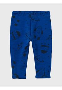 OVS Spodnie dresowe 1582450 Granatowy Regular Fit. Kolor: niebieski. Materiał: bawełna #2