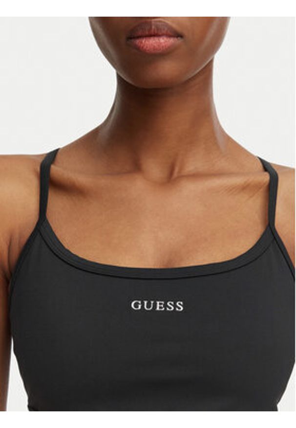Guess Biustonosz top V6GP14 K3056 Czarny. Kolor: czarny. Materiał: syntetyk