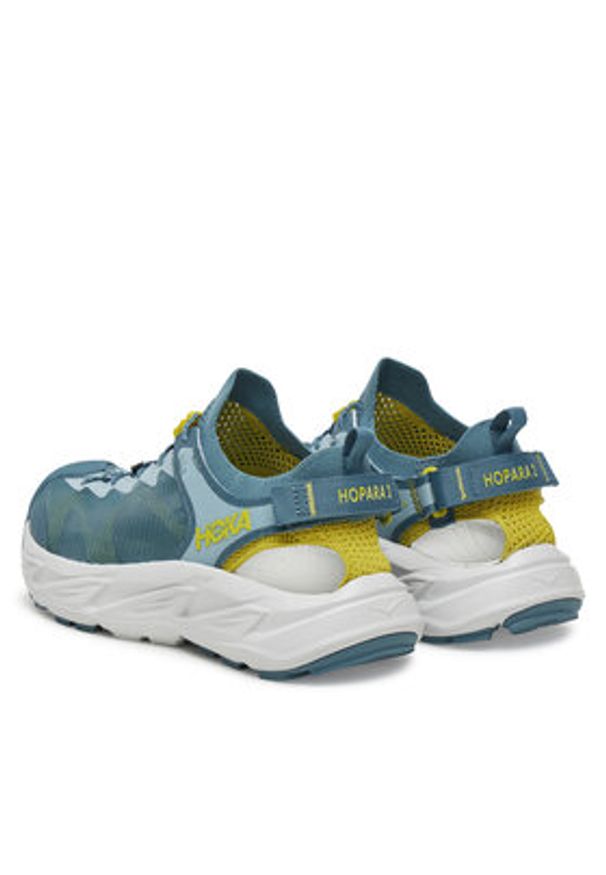 HOKA - Hoka Sandały Hopara 2 1147650 Niebieski. Kolor: niebieski. Materiał: materiał