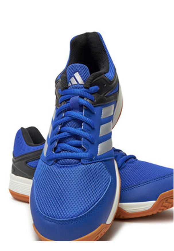 Adidas - adidas Buty halowe Speedcourt IH0577 Niebieski. Kolor: niebieski. Materiał: materiał, mesh