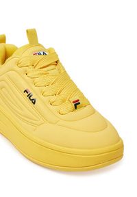 Fila Sneakersy Superbubble FFW0536 20026 Żółty. Kolor: żółty. Materiał: skóra