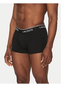 Lacoste Komplet 3 par bokserek 5H1300 Czarny. Kolor: czarny. Materiał: bawełna #4