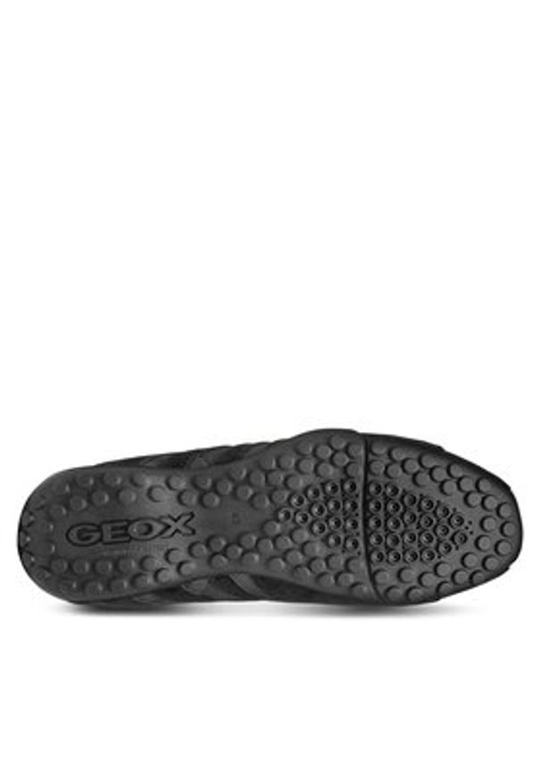 Geox Półbuty Uomo Snake U4507A 022EK C9999 Czarny. Kolor: czarny. Materiał: skóra