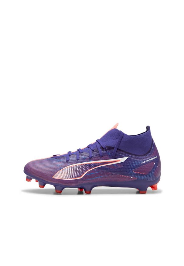 Puma - Buty piłkarskie PUMA Ultra 5 Match+ FG/AG. Kolor: niebieski. Sport: piłka nożna
