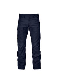 Fjällräven - Spodnie męskie Fjallraven Nils Trousers. Kolor: niebieski. Sport: turystyka piesza