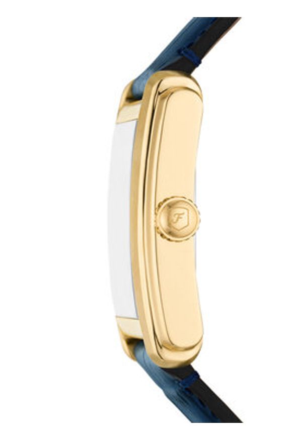 Fossil Zegarek Carraway FS6076 Granatowy. Kolor: niebieski