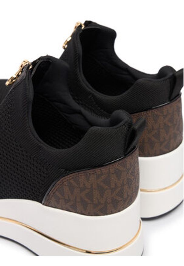 MICHAEL Michael Kors Sneakersy Emmy 43R6EMFP3D Brązowy. Kolor: brązowy. Materiał: materiał
