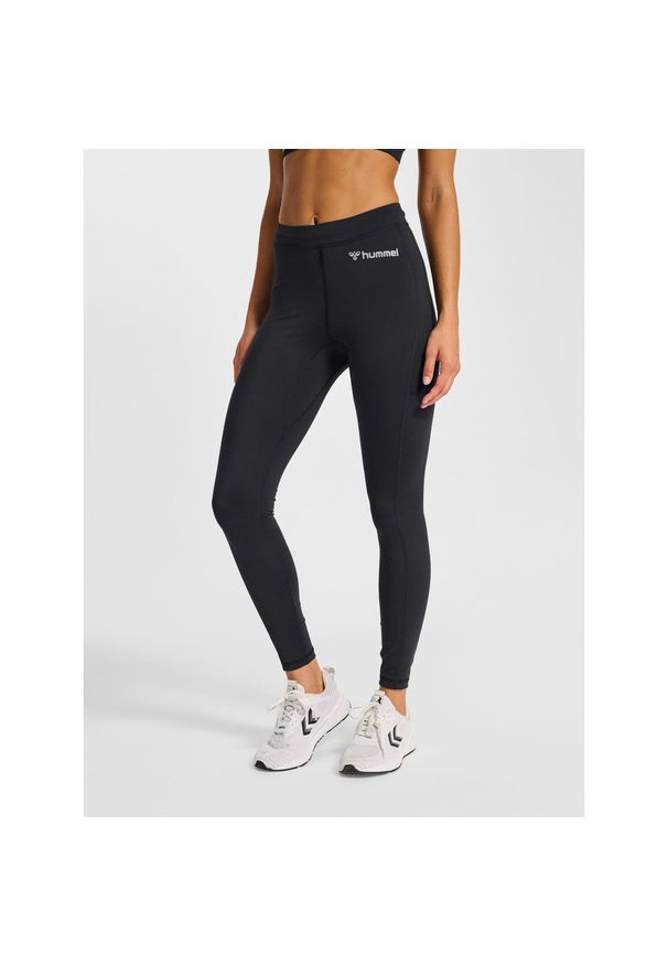 Damskie legginsy Hummel. Kolor: czarny. Sport: fitness