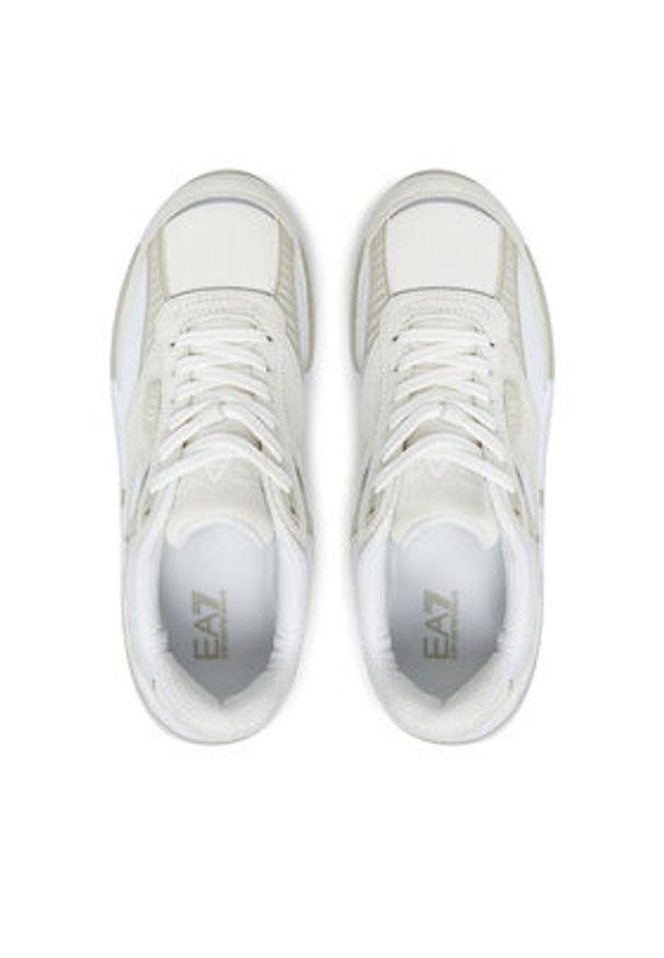EA7 Emporio Armani Sneakersy X8X240 XK434 R950 Biały. Kolor: biały. Materiał: materiał