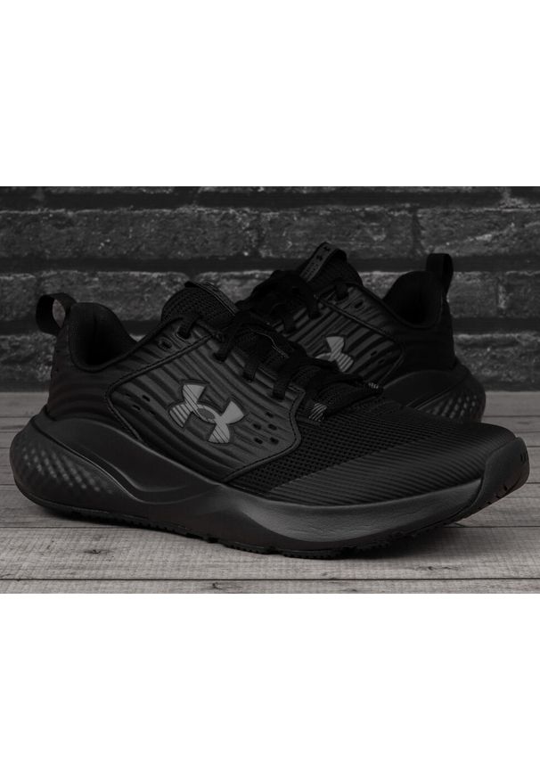 Buty męskie sportowe na siłownię Under Armour UA Charged Commit TR 4. Kolor: czarny. Sport: fitness