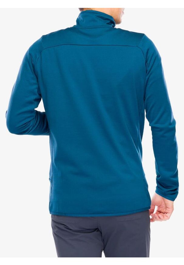 Kurtka polarowa męska Vaude Monviso Fleece FZ Jacket II - baltic sea uni. Kolor: zielony. Materiał: polar