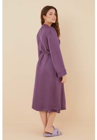 Women Secret - women'secret szlafrok SENSE 2 kolor fioletowy 2536722. Kolor: fioletowy #5