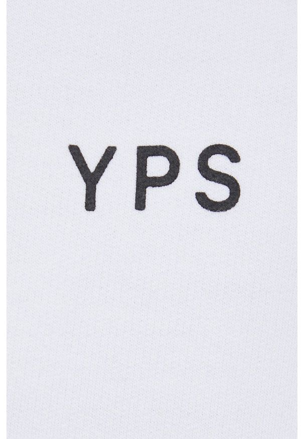 Young Poets Society bluza bawełniana męska kolor biały z kapturem z nadrukiem. Typ kołnierza: kaptur. Kolor: biały. Materiał: bawełna. Wzór: nadruk