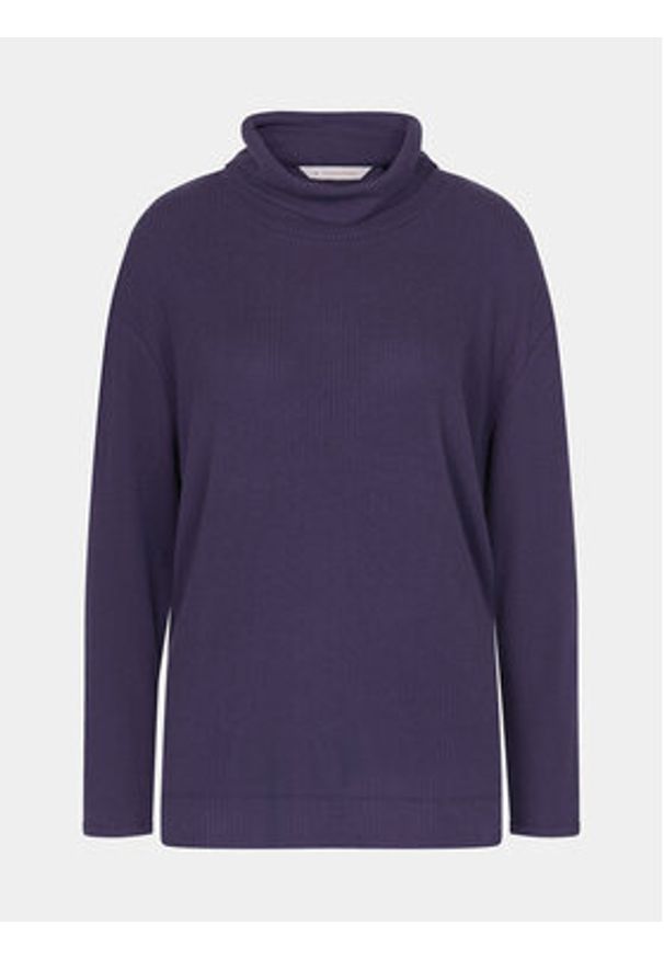 Triumph Bluza Thermal MyWear Sweater 10216560 Granatowy Regular Fit. Kolor: niebieski. Materiał: syntetyk