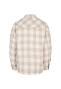 Damska koszula flanelowa Urban Classics Padded. Kolor: wielokolorowy, biały, beżowy #2