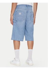 Lee Szorty jeansowe Carpenter 112364163 Niebieski Loose Fit. Kolor: niebieski. Materiał: bawełna #4