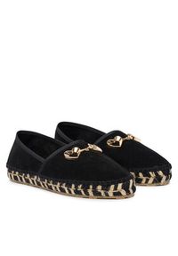 Love Moschino - LOVE MOSCHINO Espadryle JA10552G0OIG5000 Czarny. Kolor: czarny. Materiał: zamsz, skóra #5