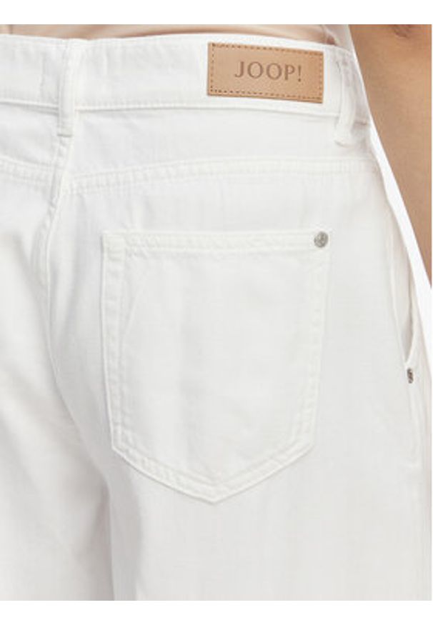 JOOP! Jeansy Enrica-C 30102760 Biały Wide Leg. Kolor: biały