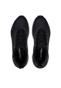 Calvin Klein Sneakersy Light Eva Runn Laceup Aop HW0HW03292 Czarny. Kolor: czarny. Materiał: materiał #5