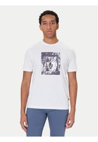 BOSS T-Shirt Lupo 50554615 Beżowy Regular Fit. Kolor: beżowy. Materiał: bawełna