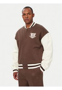 Guess Kurtka bomber Z6YL07 K5007 Brązowy Regular Fit. Kolor: brązowy. Materiał: syntetyk #1