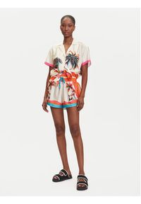 Maaji Koszula Citrus Island Meissa PT2516CLS005 Beżowy Loose Fit. Kolor: beżowy. Materiał: syntetyk