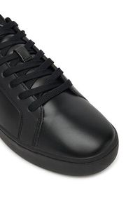 Calvin Klein Jeans Sneakersy Classic Cupsole Mono Lth YM0YM01369 Czarny. Kolor: czarny. Materiał: skóra