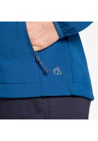CRAGHOPPERS - Kurtka Damska Expert Basecamp Soft Shell. Kolor: niebieski. Materiał: softshell. Sport: turystyka piesza #2