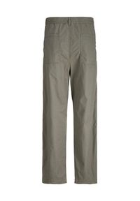 Jack & Jones Spodnie materiałowe Owen Cade 12282385 Zielony Baggy Fit. Kolor: zielony. Materiał: bawełna #6