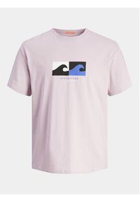 Jack & Jones - Jack&Jones T-Shirt Jormarbella 12255569 Fioletowy Relaxed Fit. Kolor: fioletowy. Materiał: bawełna #6