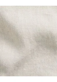 Ralph Lauren - RALPH LAUREN - Beżowa koszula z lnu Classic Fit. Typ kołnierza: polo. Kolor: beżowy. Materiał: len. Wzór: aplikacja #3