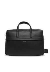 Calvin Klein Torba Ck Must Weekender K50K513051 Czarny. Kolor: czarny. Materiał: skóra