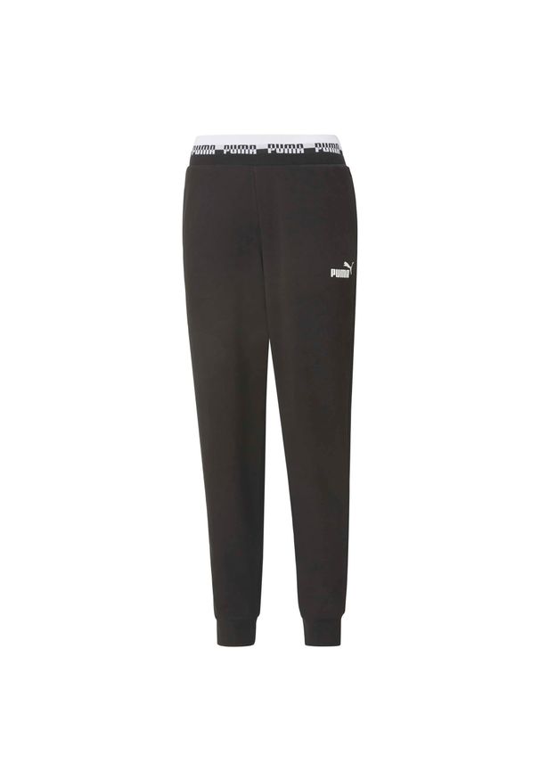 Spodnie sportowe damskie Puma Amplified. Kolor: czarny. Długość: długie