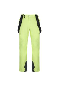 Męskie spodnie narciarskie softshell Kilpi RHEA-M. Kolor: zielony. Materiał: softshell. Sport: narciarstwo