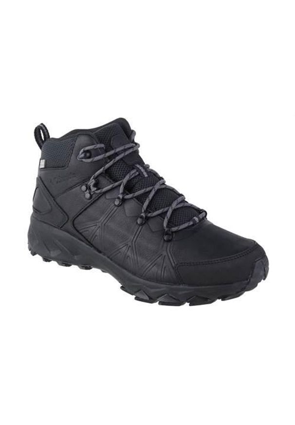 columbia - Buty trekkingowe męskie Columbia Peakfreak Ii Mid Outdry. Wysokość cholewki: za kostkę. Zapięcie: sznurówki. Kolor: czarny. Materiał: guma, tkanina, skóra. Szerokość cholewki: normalna. Sport: turystyka piesza